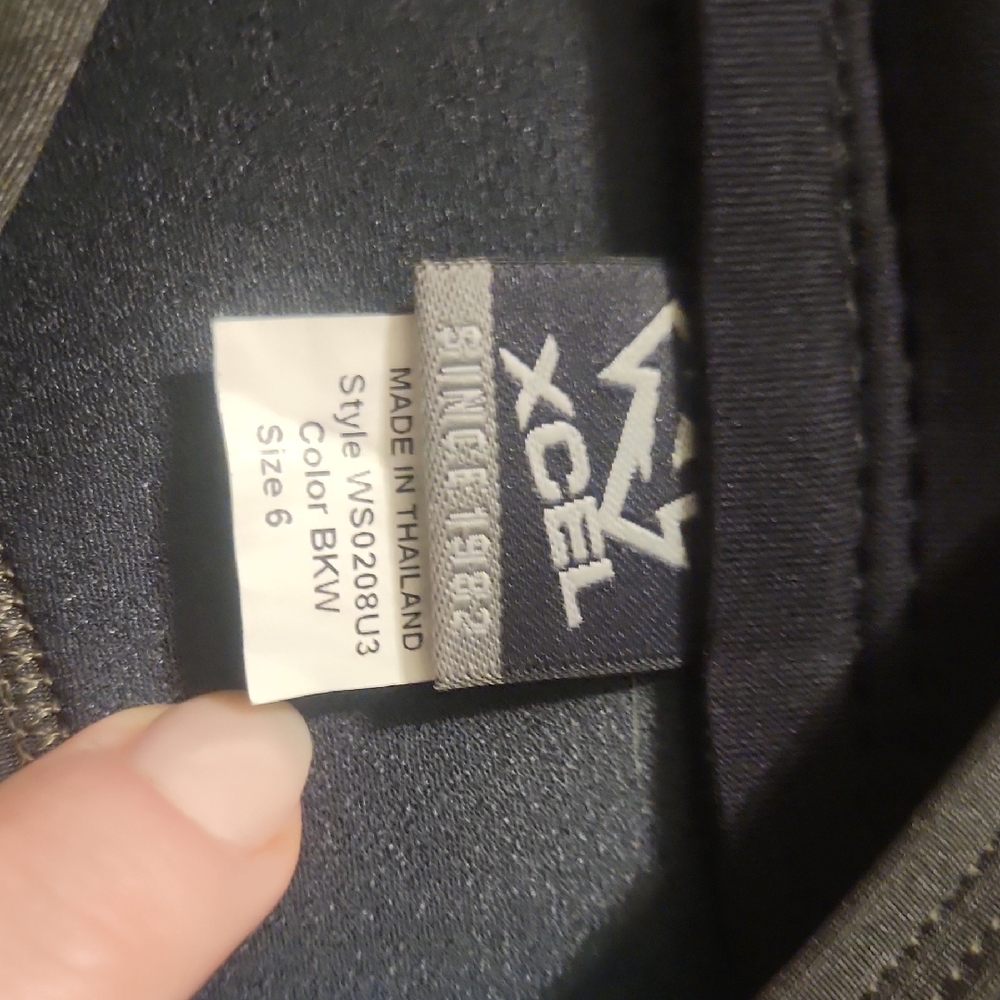 Xcel Black Sleeveless Wetsuit - Picture 2 of 3